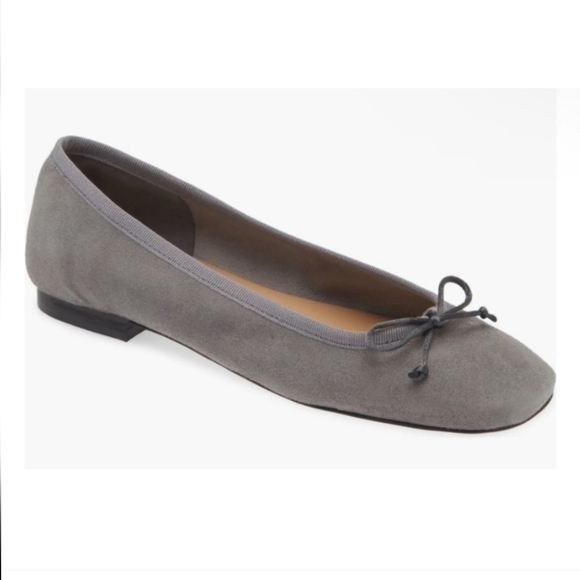 Ann Mashburn Suede Ballet Flats,All Products : American Fashion Style Bags On Sale